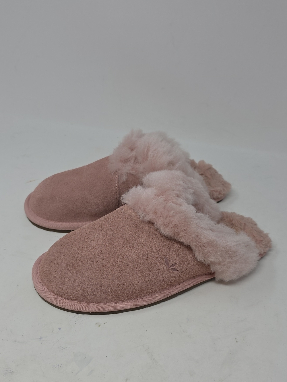 KOOLABURRA BY UGG MILO Slippers Slip on Suede Womens Pink Size 8